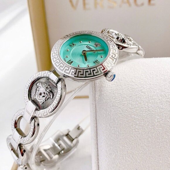 Ladies Versace 28mm Silver Watch New main image 4